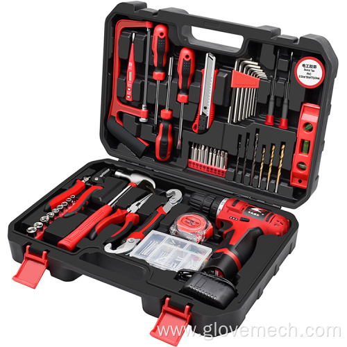 Household Cordless Electric Drill Tools Set hardware tools